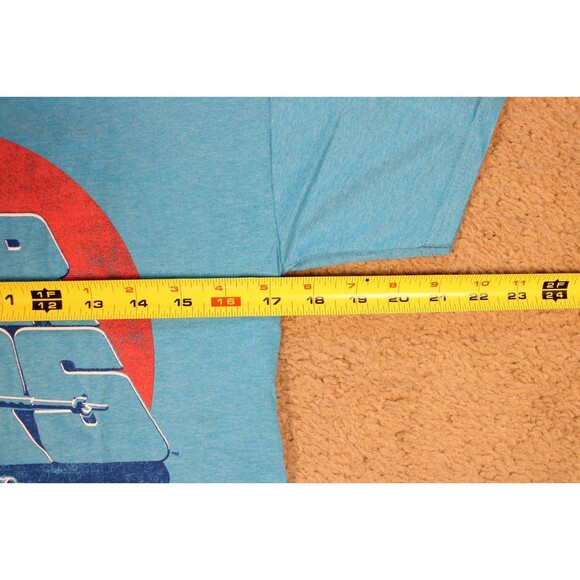 STAR WARS Boys X-Wing Fighter Graphic T-Shirt (Large) Light Blue Heather NWOT - Picture 5 of 6